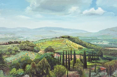 Rollende Heuvels, Pistoia, Toscane